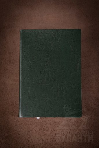 Ежедневник в мягком переплете зеленый. Ежедневник в мягком переплете зеленый.